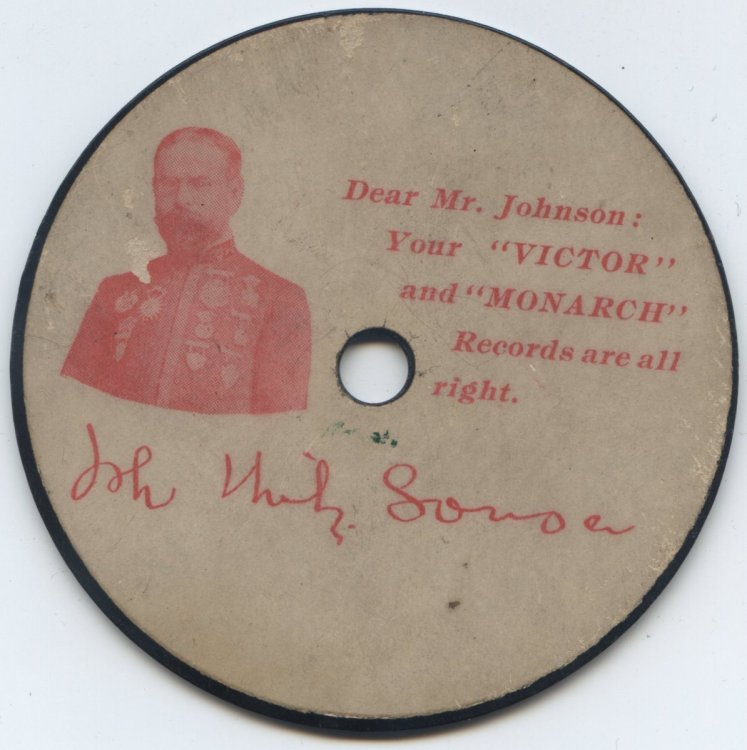 E. R. Johnson 3'' Diameter Victor Record  --- Bob Coon (1).jpg