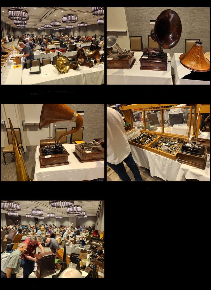 The 2023 Phonograph Show Acoustic Machines Antique Phonograph